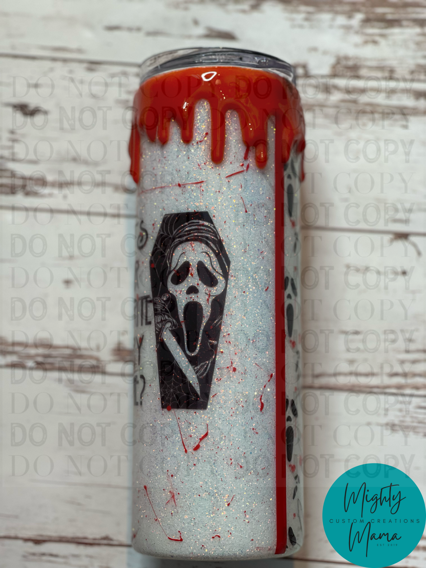 Scream Killer Tumbler