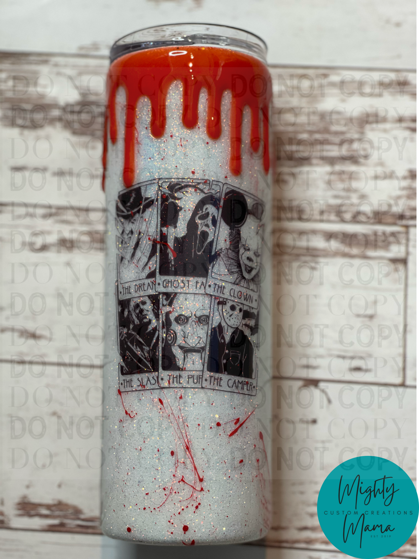 20oz Horror Tarot Tumbler